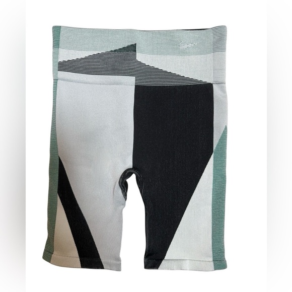 Nike Dri-FIT Colorblock 7” Compression Training Shorts Sz Large Green Black Gray - Picture 4 of 8